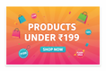 Product Under ₹199