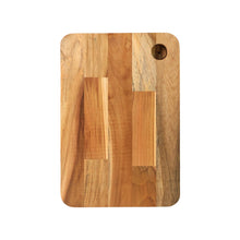 Apex Steel Oak Medium Cutting Board with Wooden Handle (1 Pc)