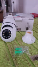 V380 Pro Fisheye 360 Degree Panoramic Wireless WiFi IP CCTV Security (Pack of 1) - jamol.co.in